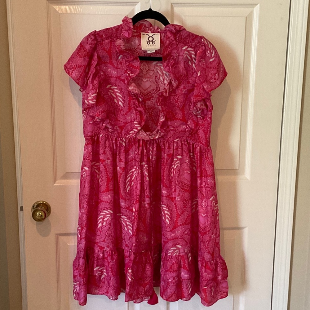 Cute Figue 100% silk dress size S